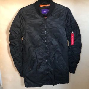 Madden girl black bomber coat